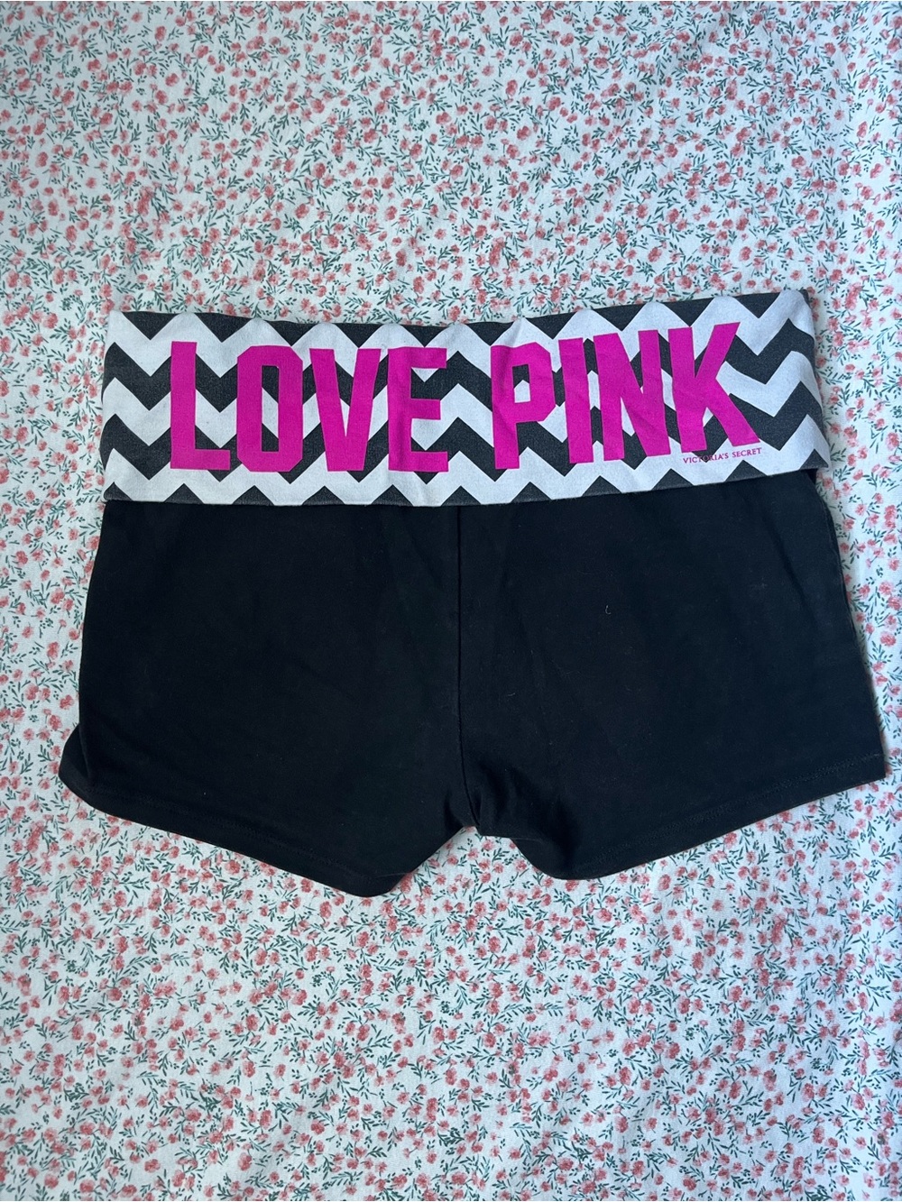 Y2K PINK Victoria's Secret Foldover Shorts